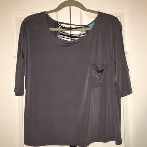 COPY - Stylish OverSized Fringe Detail Top